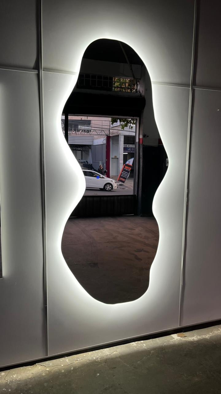 Espelho Orgânico Iluminado LED
